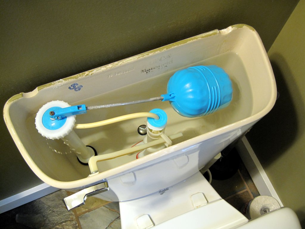 Inner Workings of a Toilet Tank